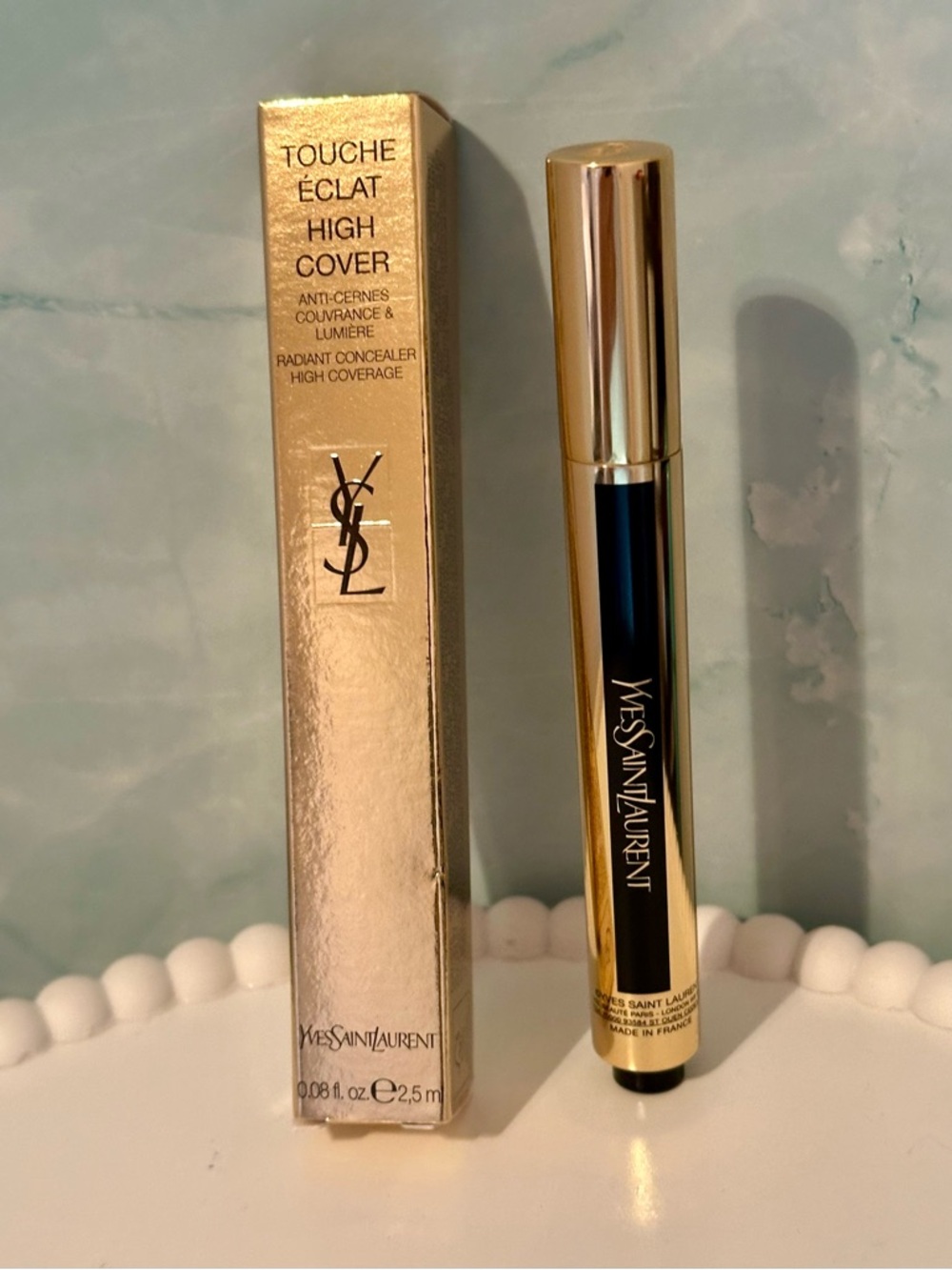 YSL Yves Saint Laurent Touche Éclat High Cover Radiant Concealer #3 ALMOND - NIB